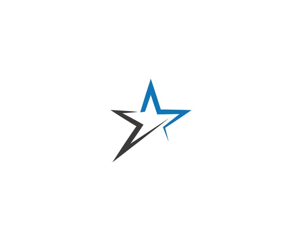 Star Logo Mall Vektor Ikon Illustration Design — Stock vektor