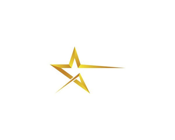Дизайн векторных иконок шаблона Star Logo