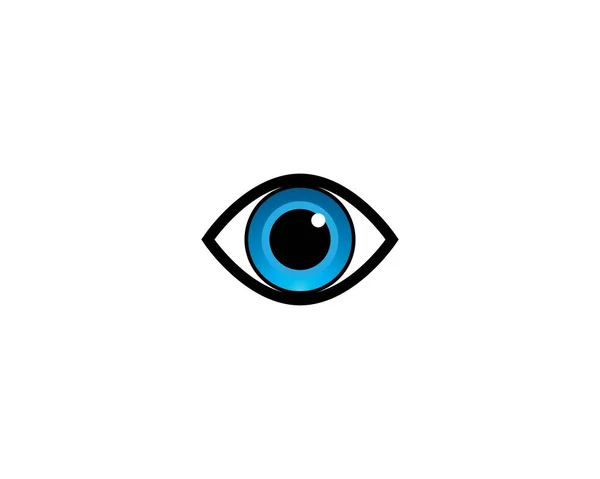 Identidad Marca Diseño Del Logotipo Del Vector Cuidado Ocular Corporativo — Archivo Imágenes Vectoriales