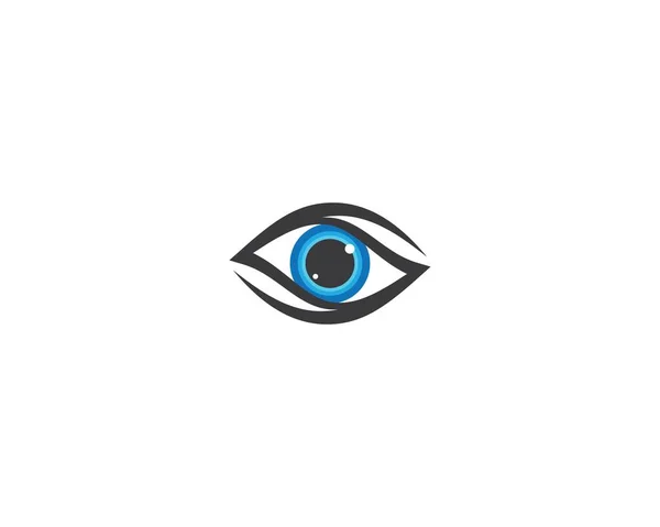 Identidad Marca Diseño Del Logotipo Del Vector Cuidado Ocular Corporativo — Archivo Imágenes Vectoriales