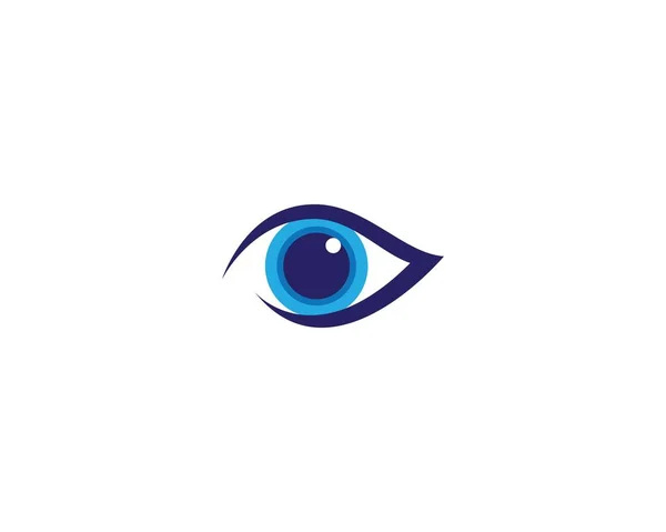 Markenidentität Corporate Eye Care Vektor Logo Design — Stockvektor