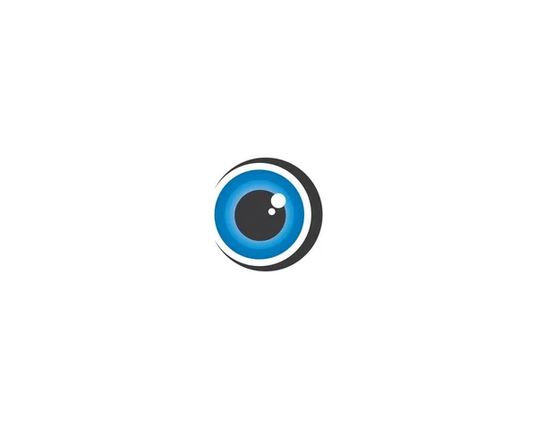 Markenidentität Corporate Eye Care Vektor Logo Design — Stockvektor