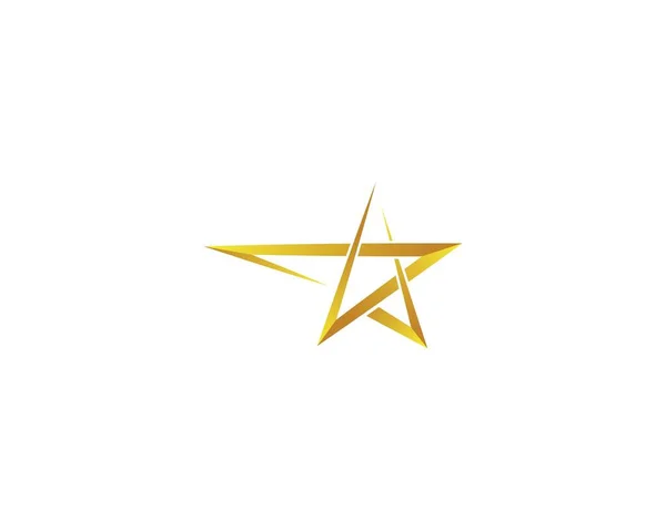 Star Logo Plantilla Vector Icono Ilustración Diseño — Archivo Imágenes Vectoriales