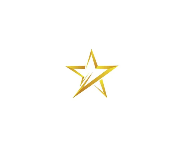 Návrh Vektorové Ikony Symbolu Star Logo — Stockový vektor