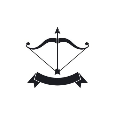 Archer logo vektör illüstrasyonu