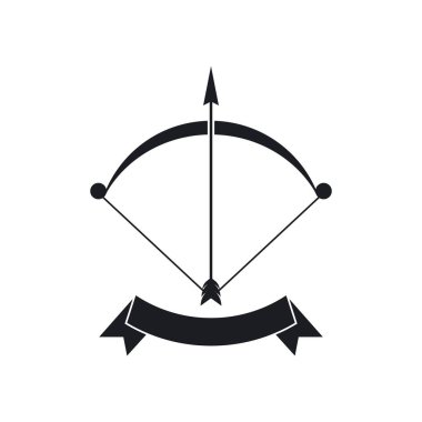 Archer logo vektör illüstrasyonu