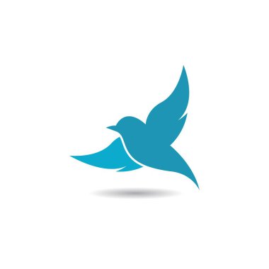 Dove Logo Şablonu vektör resimleme tasarımı