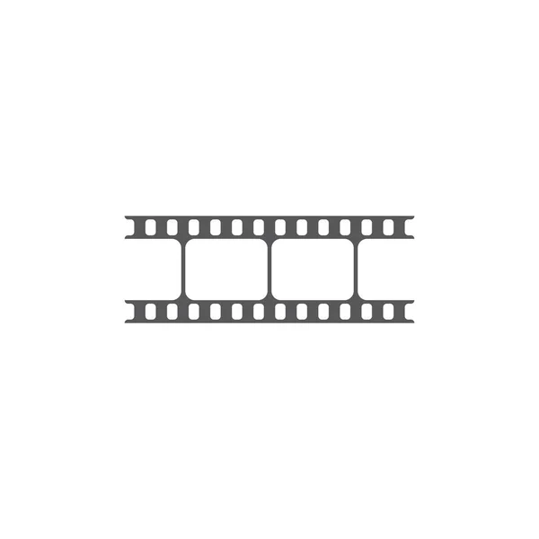 Filmstrip Vector Icono Ilustración Diseño — Archivo Imágenes Vectoriales