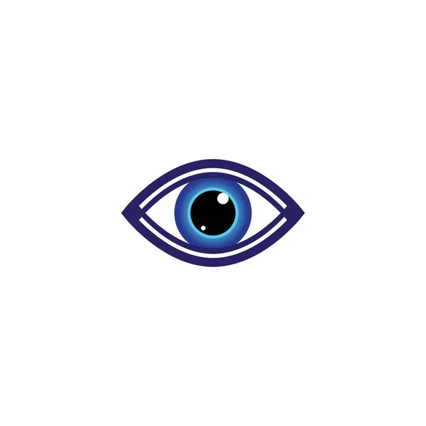 Markenidentität Corporate Eye Care Vektor Logo Design — Stockvektor