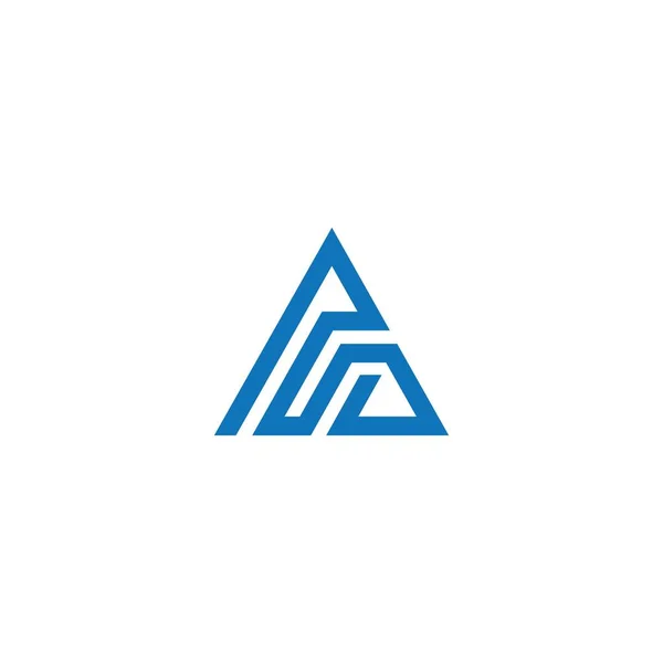 Een Letter Logo Vector Pictogram Illustratie Ontwerp — Stockvector