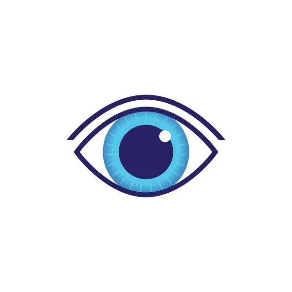 Identità Branding Corporate Eye Care Logo Vettoriale Design — Vettoriale Stock