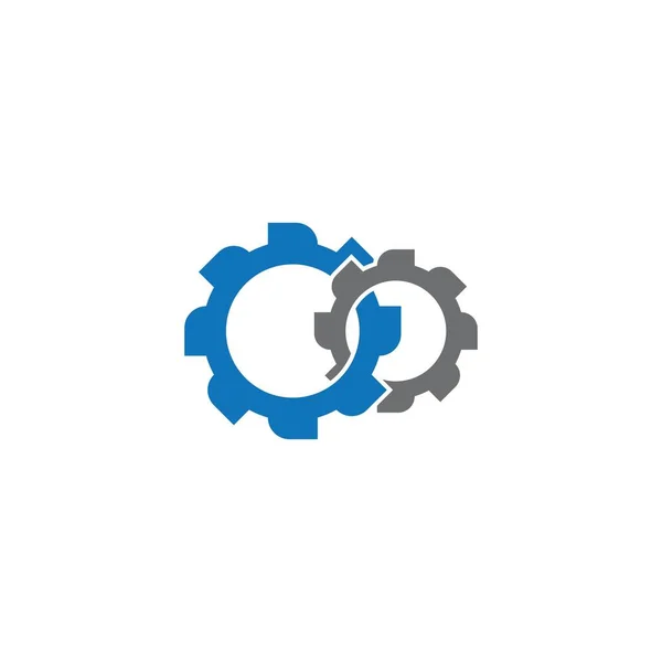 Дизайн Векторных Иконок Логотипа Gear — стоковый вектор