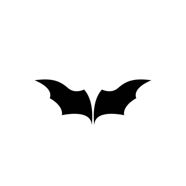 Bat Logo Template Vector Icon Illustration Design — Stock Vector