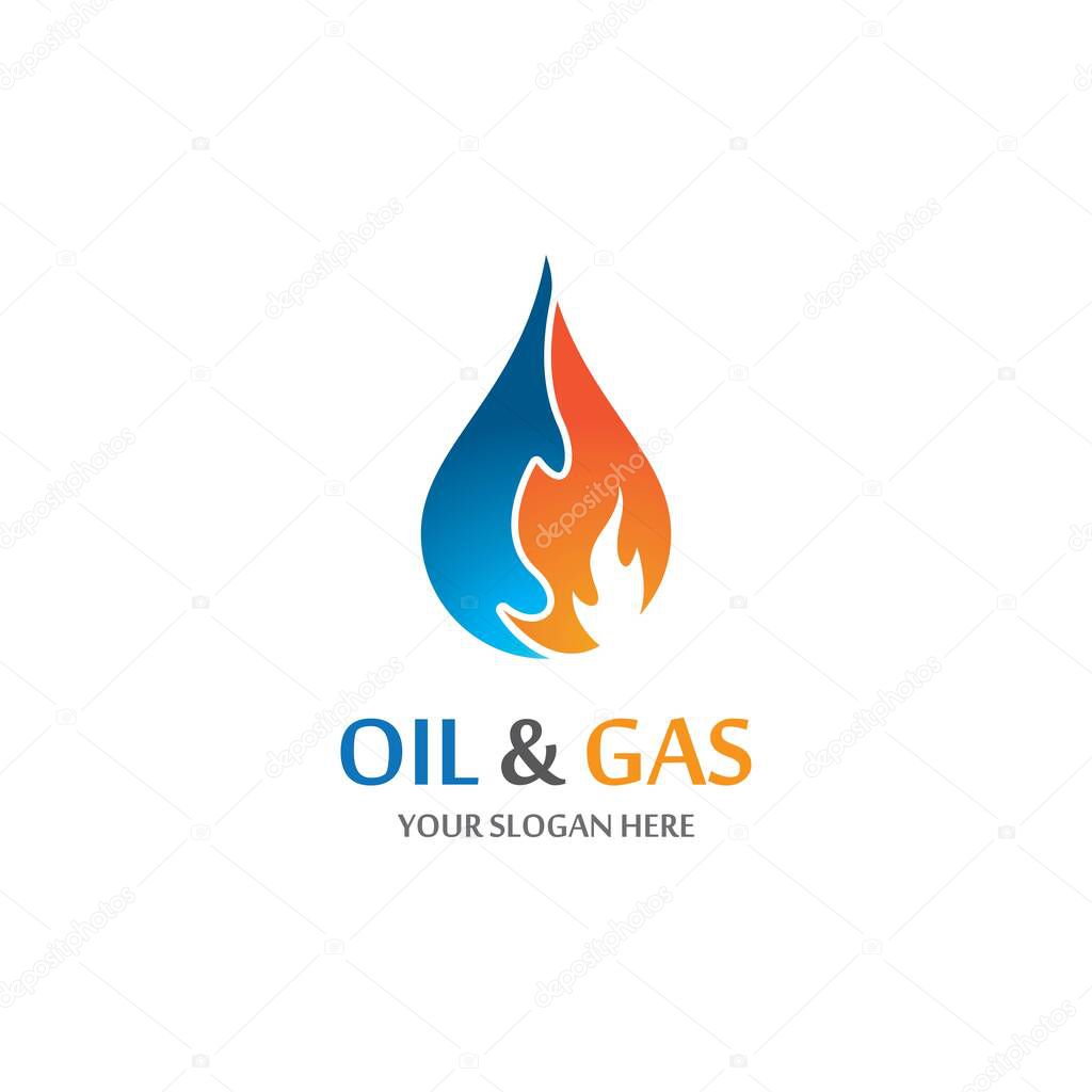 Gas and oil icon vector illustration