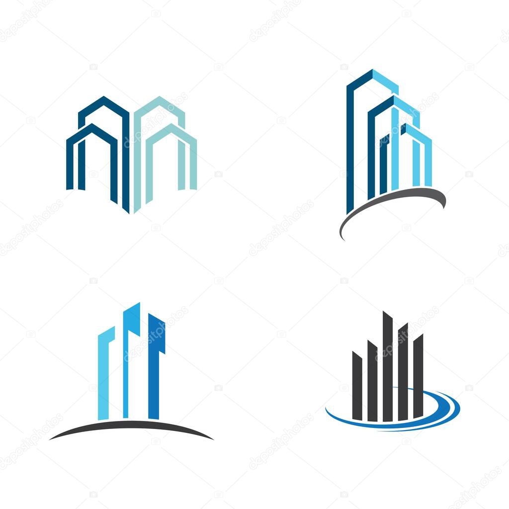 Real estate symbol vector icon illustratrion