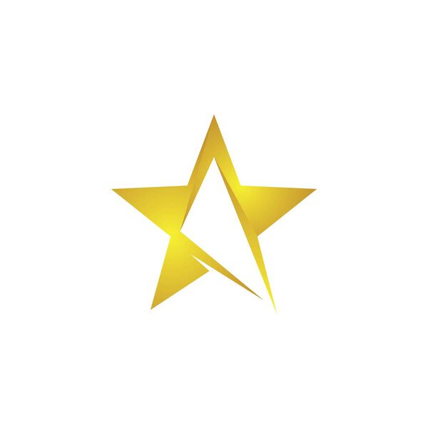 Дизайн векторных иконок шаблона Star Logo