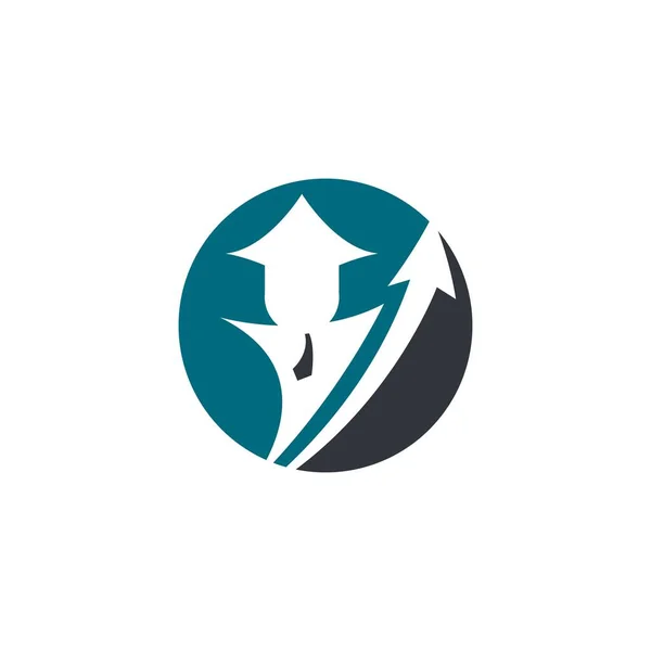 Educación Logo Plantilla Vector Icono Ilustración Diseño — Vector de stock
