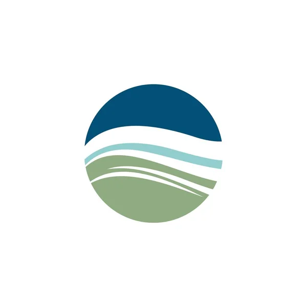 Design Ilustração Ícone Vetor Logotipo Global — Vetor de Stock