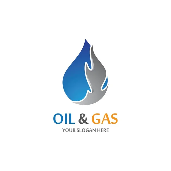 Gas Oil Icon Vector Illustration — Stock Vector