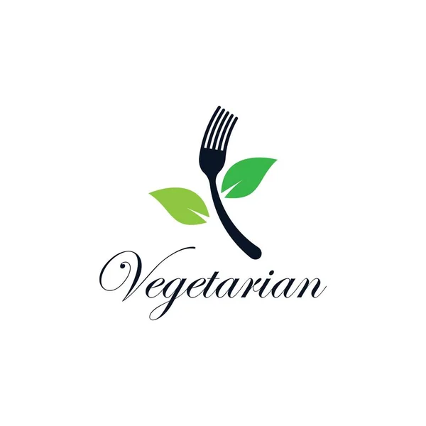 Vegetariano Vector Alimentos Icono Ilustración — Vector de stock