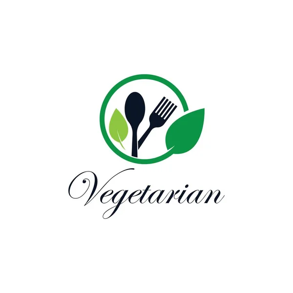 Ilustração Ícone Vetor Comida Vegetariana — Vetor de Stock