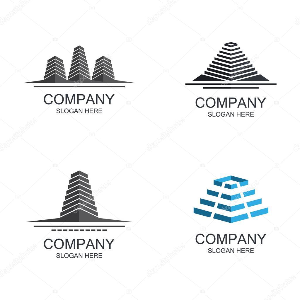 Real estate symbol vector icon illustratrion