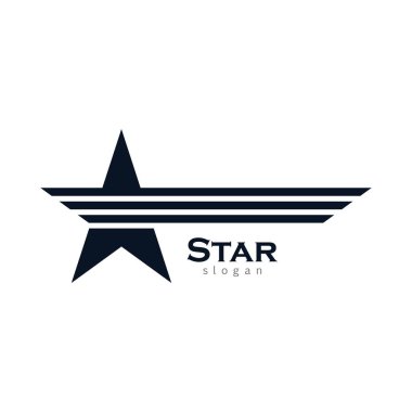 Yıldız vektör illüstrasyon tasarımı