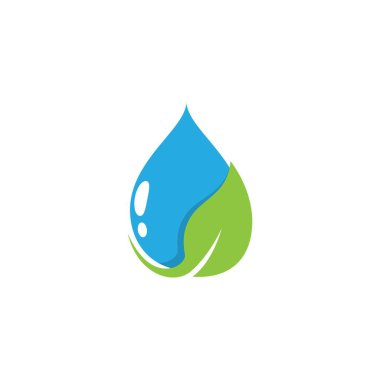 Su damlası vektör resimleme