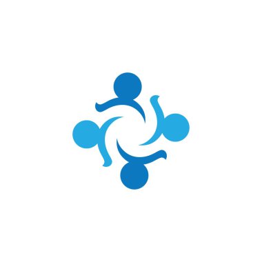 Takım çalışması vektör illüstrasyon tasarımı