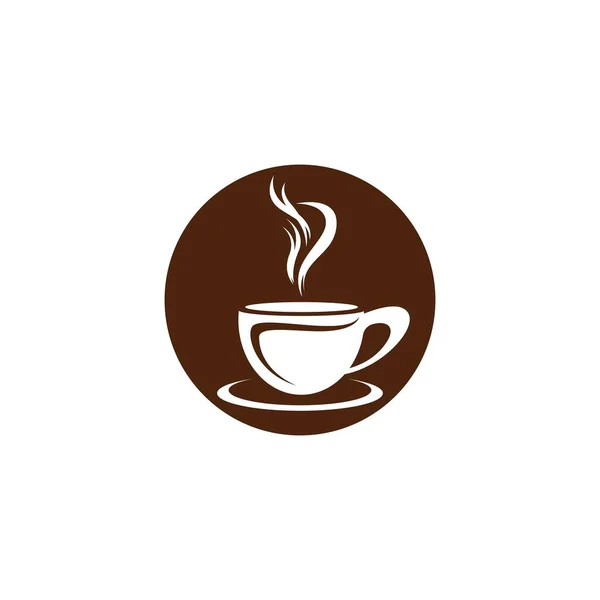 Taza Café Símbolo Vector Icono Ilustración Diseño — Vector de stock