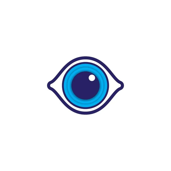 Eye Symbol Vector Icon Illustration Design — Stock Vector