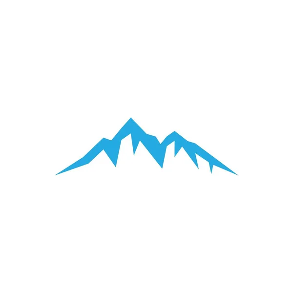 Mountain Vector Pictogram Illustratie Ontwerp — Stockvector