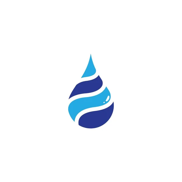 Water Drop Vector Icon Illustration — Stock Vector