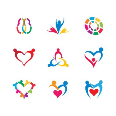 Topluluk vektörü illüstrasyon tasarımı