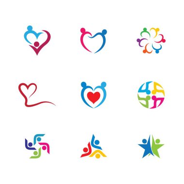 Topluluk vektörü illüstrasyon tasarımı