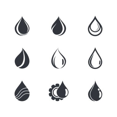 Yağ ve gaz vektör illüstrasyonu