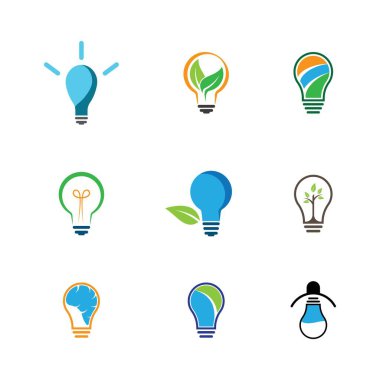 Ampul vektör resimleme tasarımı