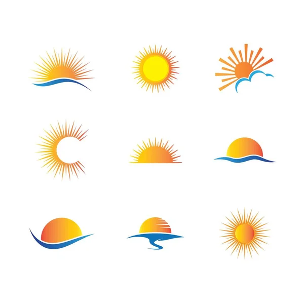 Summer Symbol Vector Icon Illustration — Stock Vector