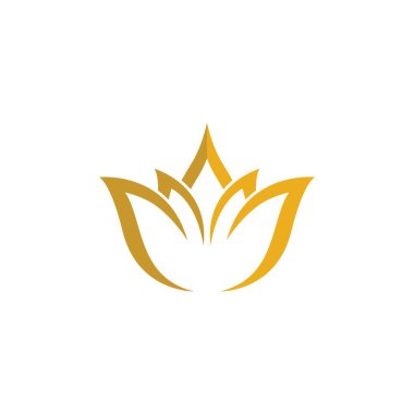 Lotus sembolü vektör illüstrasyonu