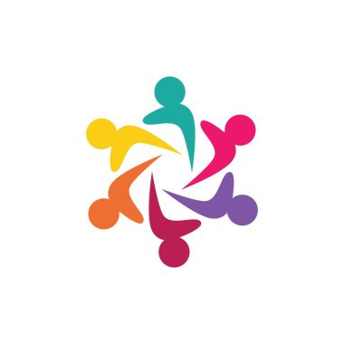 Topluluk vektörü illüstrasyon tasarımı