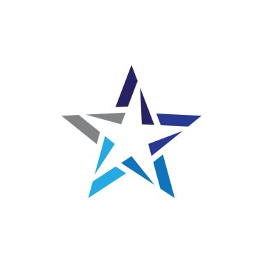 Yıldız vektör illüstrasyon tasarımı