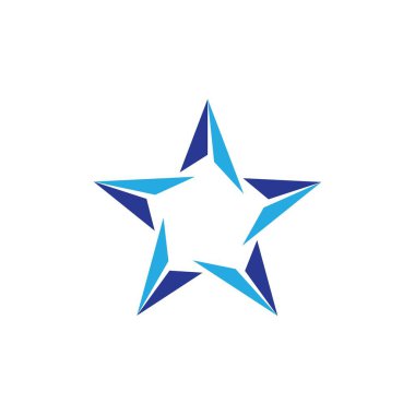 Yıldız vektör illüstrasyon tasarımı