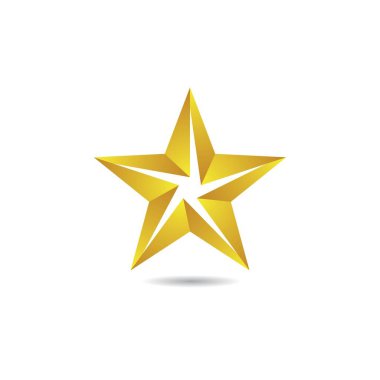 Yıldız vektör illüstrasyon tasarımı