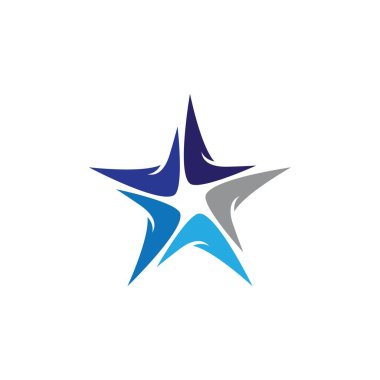 Yıldız vektör illüstrasyon tasarımı