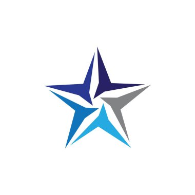 Yıldız vektör illüstrasyon tasarımı