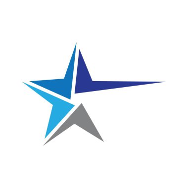Yıldız vektör illüstrasyon tasarımı