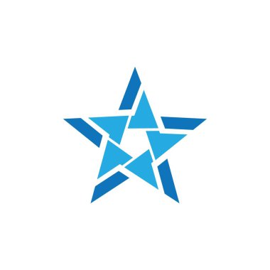 Yıldız vektör illüstrasyon tasarımı