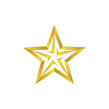 Yıldız vektör illüstrasyon tasarımı