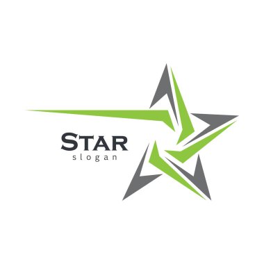 Yıldız vektör illüstrasyon tasarımı