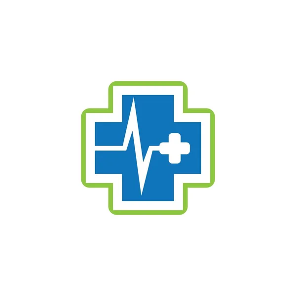 Medical Cross Vector Icon Illustration Design — Stock Vector